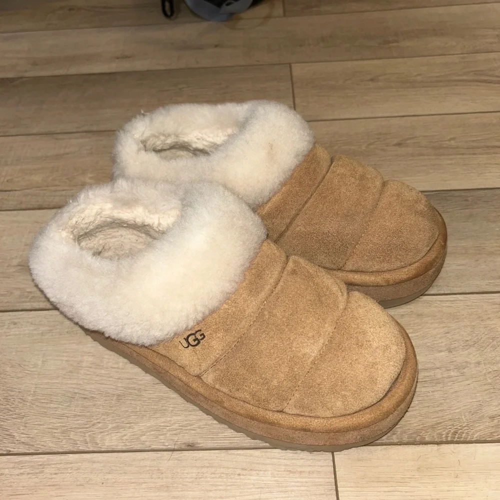 Ugg Tazzlita Platform Sneakers in Chesnut - Picture 3 of 4